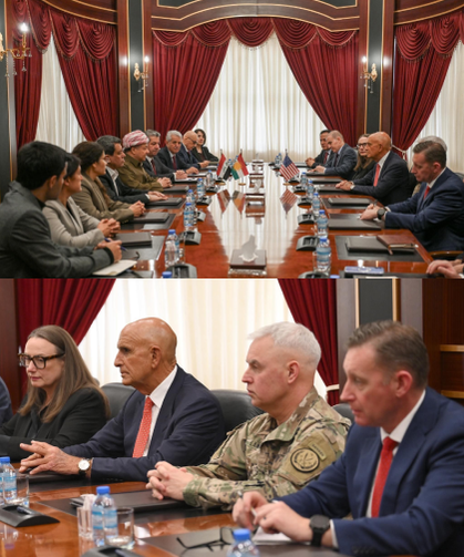 ABD’li Büyükelçi Barrack, Erbil’de Barzani ve SDG Elebaşı Mazlum Abdi ile Görüştü