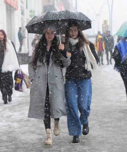 Yurt Genelinde Yağışlı Hava: Kuvvetli Yağış, Rüzgâr ve Çığ Uyarısı