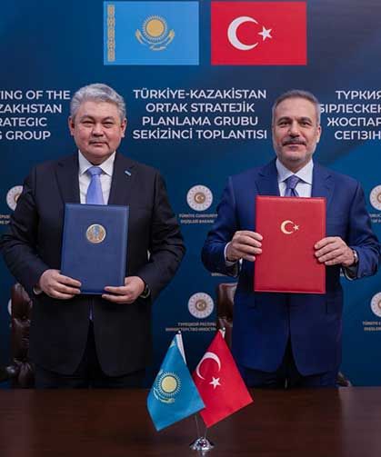 Türkiye ile Kazakistan arasında 2026-2027 İşbirliği Planı imzalandı