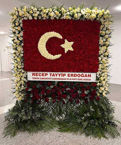 Cumhurbaşkanı Erdoğan’dan Bahçeli’ye 57 gül