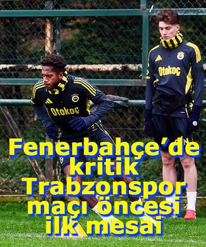 Fenerbahçe’de Trabzonspor alarmı! Hazırlıklar başladı