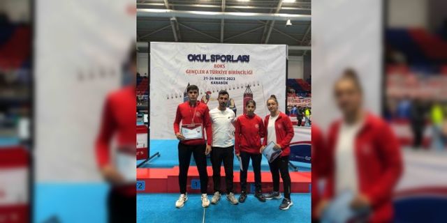 Elazığlı boksörlerden 3 bronz