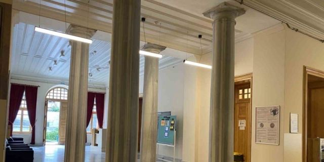 150 yıllık tarihi binada 60 ülkeden 160 öğrenci eğitim görüyor