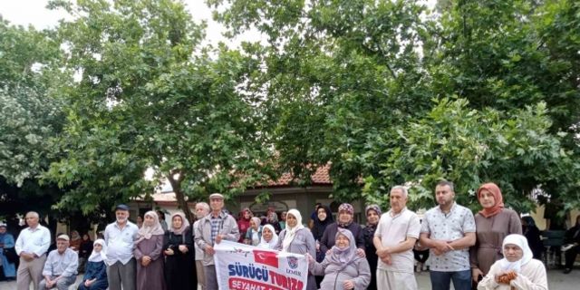 Burhaniye’de hacı adayları uğurlandı