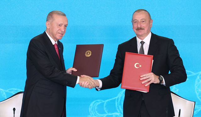 Erdoğan: Azerbaycan'ın başarısı bizim için iftihar meselesi