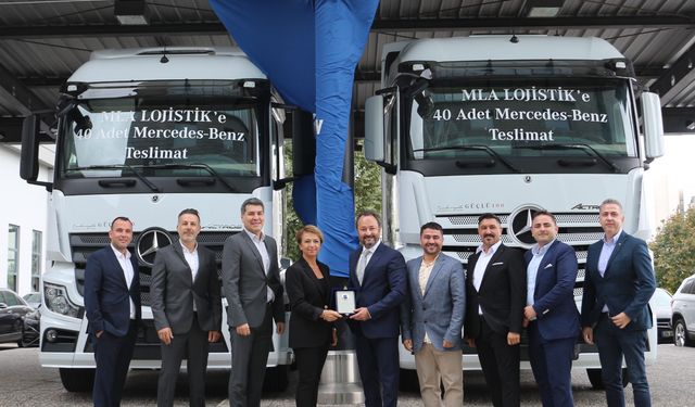 40 adet Mercedes-Benz Actros 1845 çekici ile genişletti