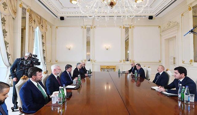 Aliyev, ABD Dışişleri Bakan Yardımcısı O’Brien’ı kabul etti