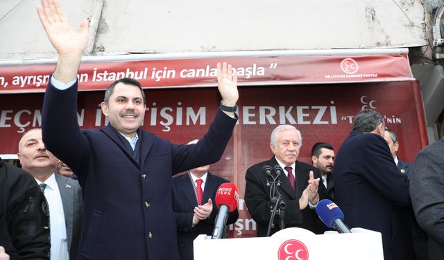 Murat Kurum: "Biz sırtımızı Bayrampaşa’ya, milletimize yaslandık”