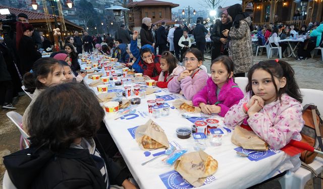 Üsküdar Çocuk Köyü'nde ilk iftar coşkusu!