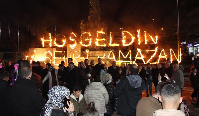 Ramazan ayı Amasya’da coşkuyla karşılandı