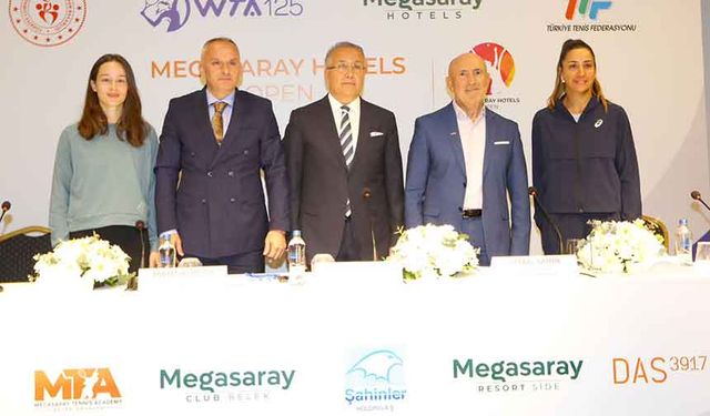 Megasaray Hotels Open’da 20 Ülkeden 50 Kadın Tenisçi Mücadele Ediyor
