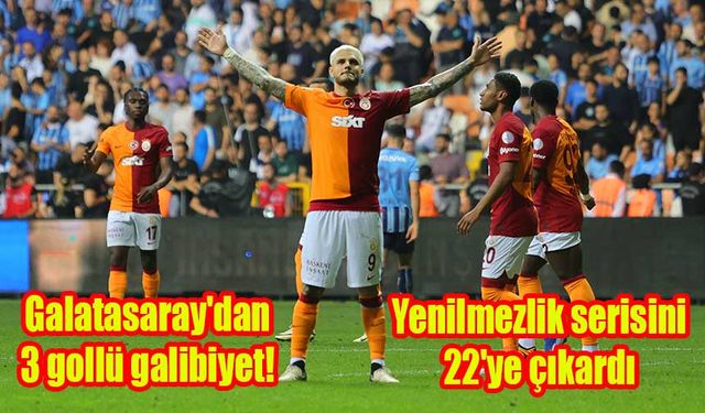 Galatasaray'dan 3 gollü galibiyet! Nefes kesen maçta rekor seri...