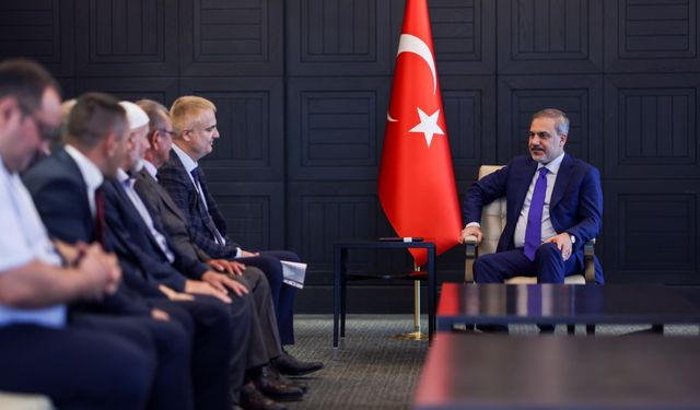 Bakan Fidan, Ahıska Türklerinin temsilcilerini kabul etti