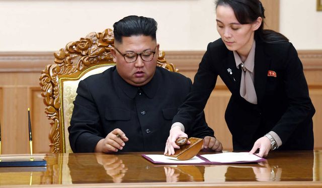 Kuzey Kore lideri Kim’in kız kardeşinden Güney Kore’ye balon tepkisi