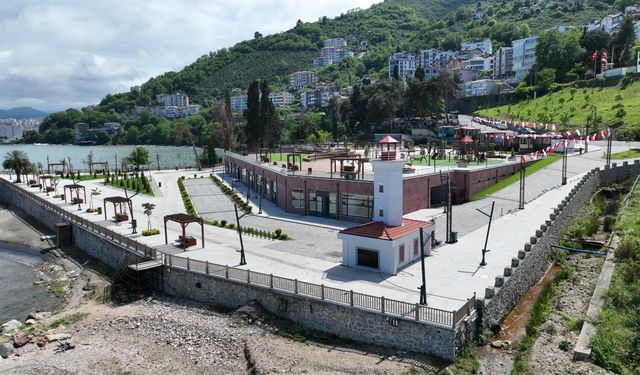 Ordu'da yıkılan gökdelenlerin yeri park oldu