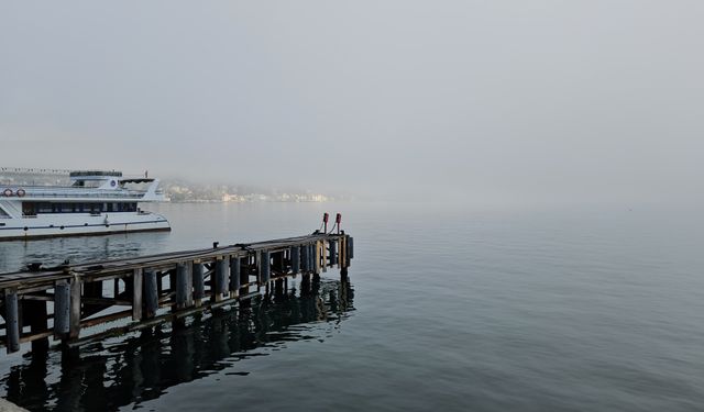 İstanbul’da deniz ulaşımına sis engeli