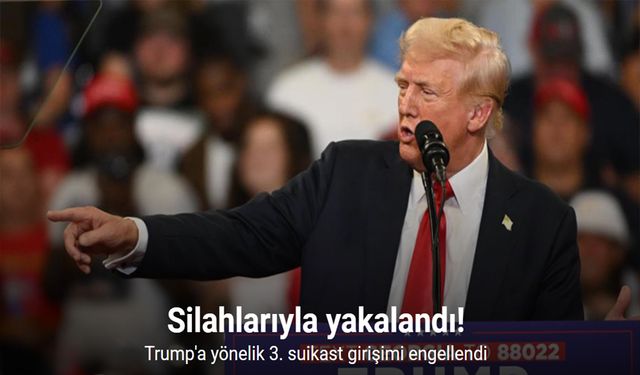 ABD'de başkan adayı Trump'a yönelik 3. suikast girişimi engellendi