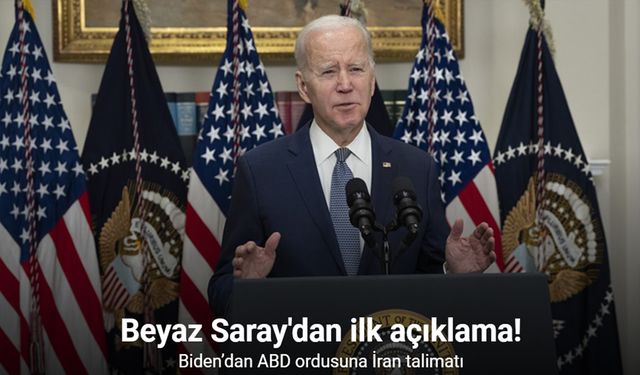 Biden’dan ABD ordusuna İran saldırılarına karşı İsrail'in savunulması talimatı