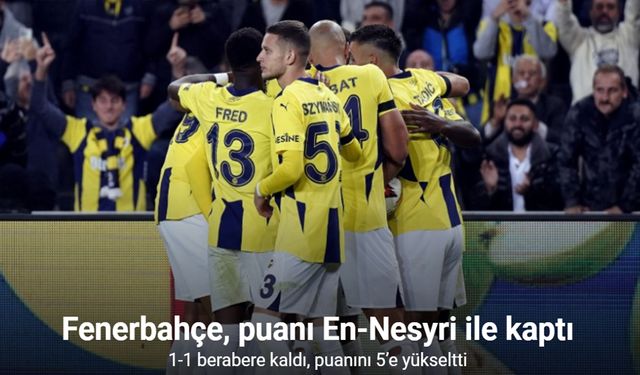 Fenerbahçe, Avrupa Ligi’nde puanını 5’e yükseltti