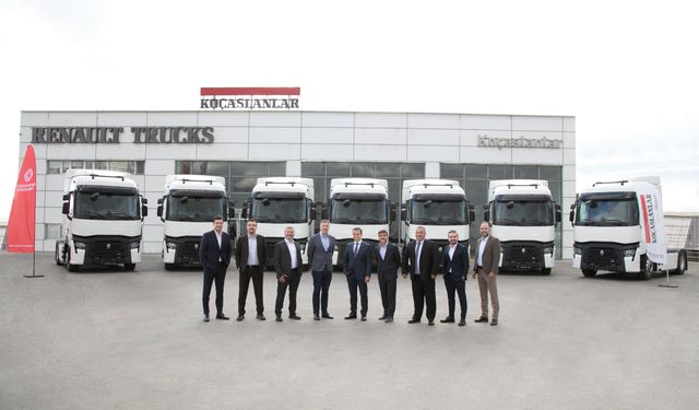 ARCLOG, Renault Trucks ile 10 yıllık iş birliğini 100 yeni araçla güçlendiriyor