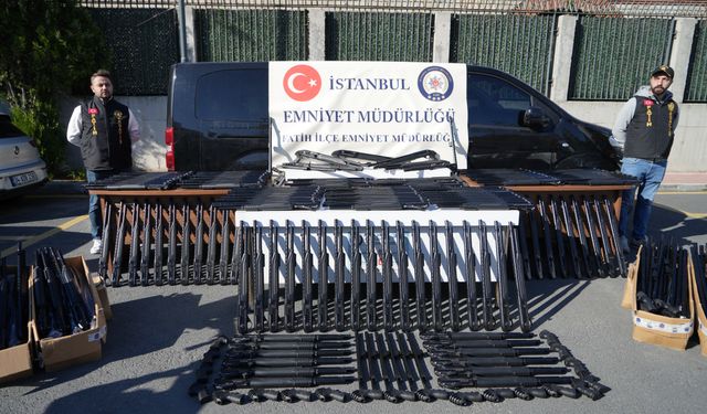 İstanbul’da kaçak silah operasyonu: 2 gözaltı