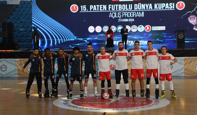 15. Paten Futbolu Dünya Kupası başladı