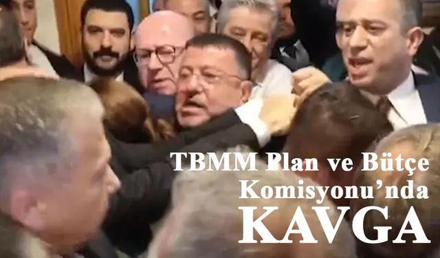 TBMM Plan ve Bütçe Komisyonu’nda Bakan Yerlikaya ile CHP’li Başarır arasında arbede!