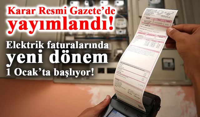 Enerji fiyatlarında sübvansiyon değişikliği kararı Resmi Gazete’de