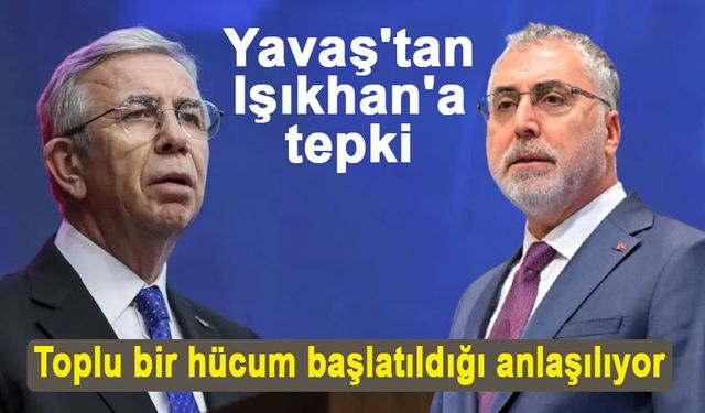 Mansur Yavaş'tan Vedat Işıkhan'a "Haciz" cevabı: Toplu bir hücum başlatıldığı anlaşılmaktadır