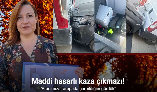 Servis içinde yaşanan maddi hasarlı kaza çıkmazı