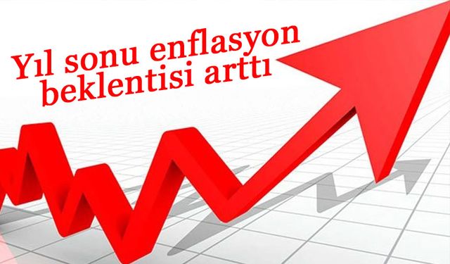 Yıl sonu enflasyon beklentisi arttı