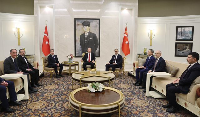 Erdoğan, ABD Dışişleri Bakanı Antony Blinken’ı kabul etti