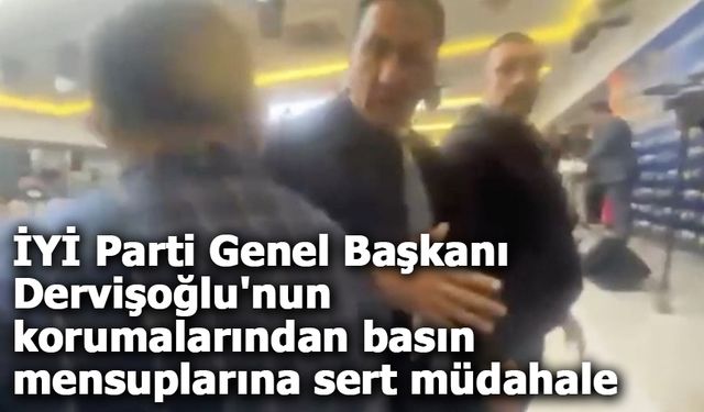 İYİ Parti Genel Başkanı’nın Çorum’daki Buluşmasında Basına Sert Müdahale