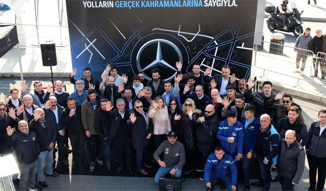 Mercedes-Benz Türk, Dünya Şoförler Günü’nü Kutladı!