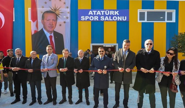 Sadettin Saran’dan Hatay’lı gençlere spor salonu ve etüt merkezi!