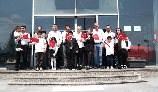 Koçaslanlar Motorlu Araçlar’dan 23 Nisan’a Özel Anlamlı Video