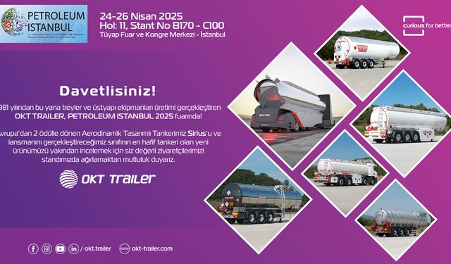 Petroleum 2025 Fuarı’na OKT Trailer Damgası!