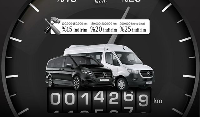 Mercedes-Benz’den “Gittikçe Kazan” ile hafif ticari araçlara indirimli servis fırsatı