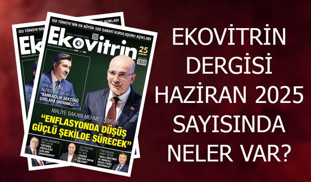 EKOVİTRİN HAZİRAN 2025 SAYISI ÇIKTI! Genel Ekonomide Ilımlı Seyir, Reel Sektörde Derin Sancılar!