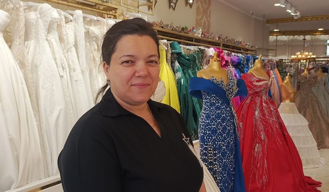 Ne arsa ne borsa, kullandığınız gelinlik ve abiyeleri kiraya verin...