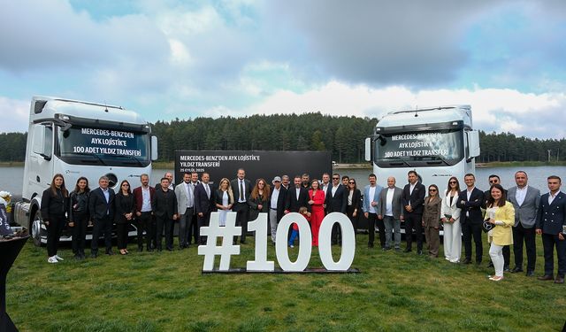 AYK Lojistik, Araç Filosunu 100 Adet Mercedes-Benz Actros L ile Genişletti