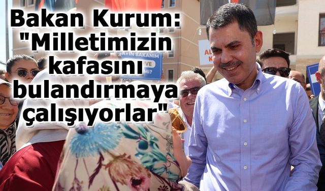Bakan Kurum: “Deprem bölgesi ayağa kalkana kadar ayrılmayacağız”