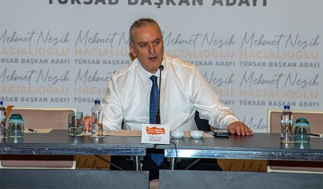 TÜRSAB Başkan Adayı M. Nezih Hacıalioğlu Seçim Manifestosunu Açıkladı