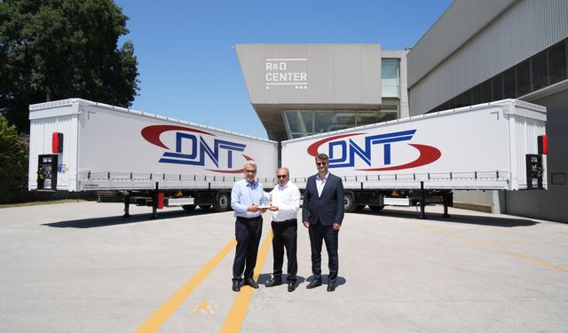Dnt Uluslararası Nakliyat verim için  300. Kez Tırsan dedi