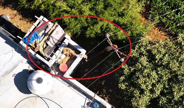 200 Dönümlük Tarlayı Kaçak Elektrikle Suladılar!