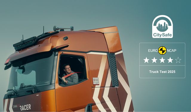 Renault Trucks T, 4 Euro NCAP yıldızını koruyarak CitySafe sertifikasını da kazandı