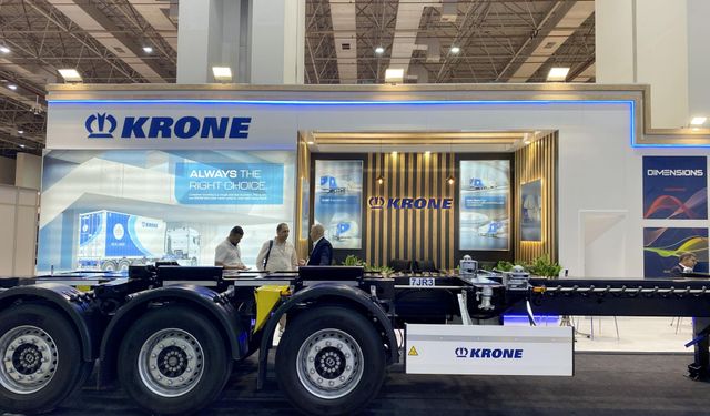 KRONE, Logistech Fuarı’nda Yenilikçi Treyler Çözümleri ile Yerini Aldı