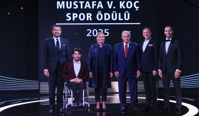 2025 Mustafa V. Koç Spor Ödülleri: Enver Yıldırım, Abdullah Öztürk ve Ahmet Ayık’a