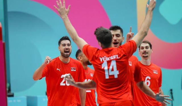 Erkek Voleybol Milli Takımı, İslami Dayanışma Oyunları’na Galibiyetle Başladı