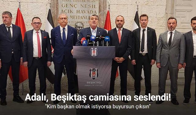 Serdal Adalı: "Kim başkan olmak istiyorsa buyursun çıksın"
